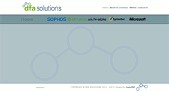 Desktop Screenshot of dfasolutions.co.za